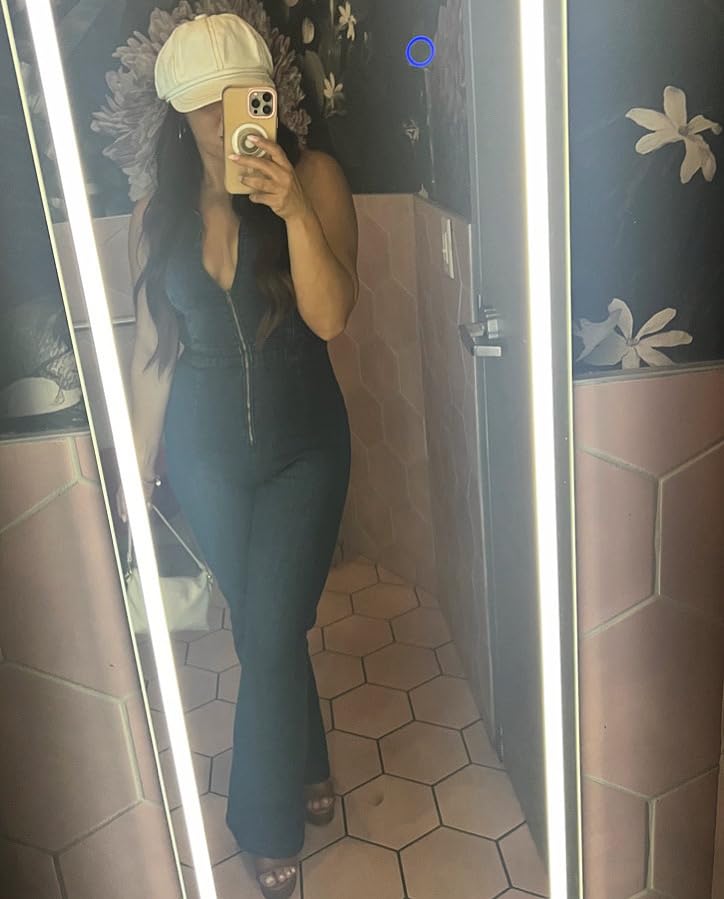 Denim jumpsuit