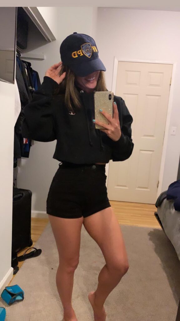Cropped hoodie