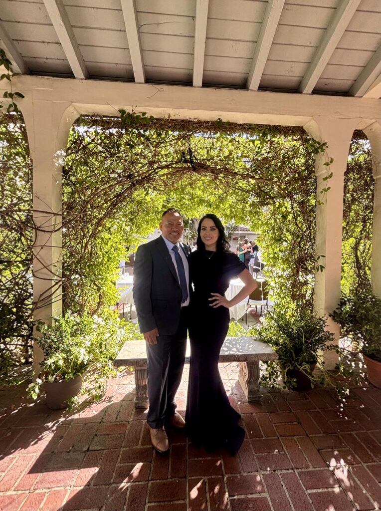 outdoor Black Tie Wedding outfit