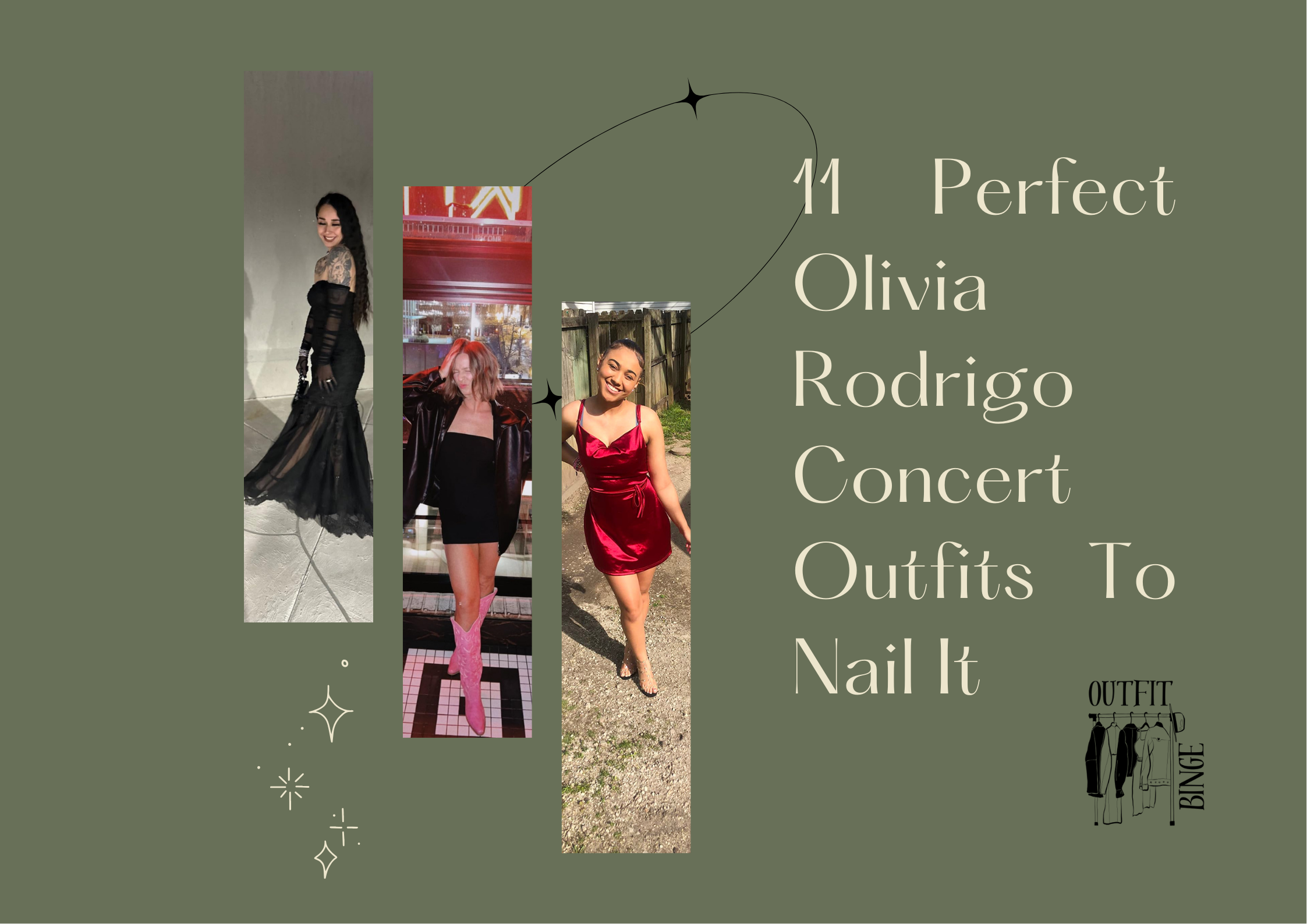 Olivia Rodrigo Concert Outfits