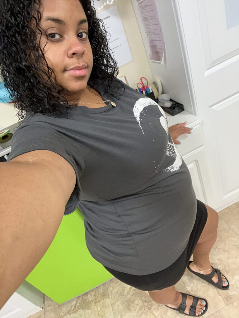 oversized band tee for concert