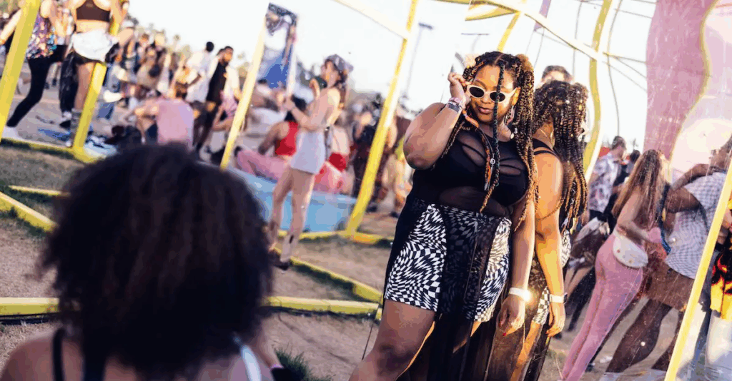 concert in plus size clothing
